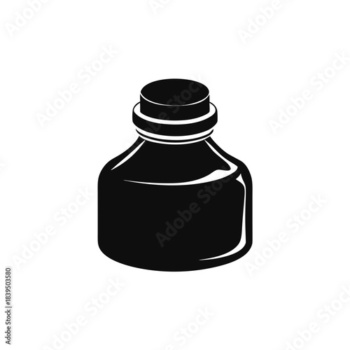 Traditional ink bottle icon representing writing and creativity