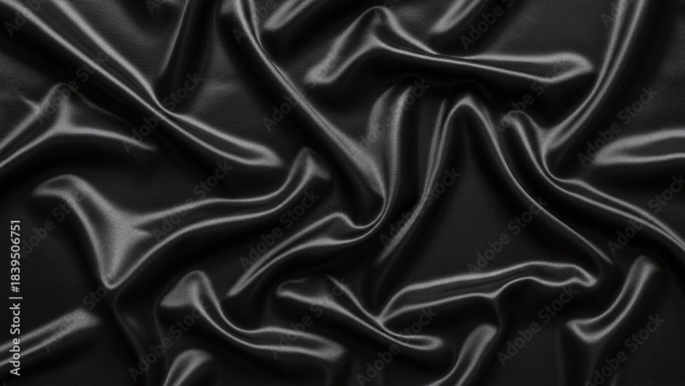 Obraz premium black satin background