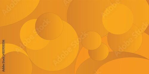 Orange wave geometric abstract background, overlay with halftone vector bacground. Suitable for cover, poster, web design. eps 10