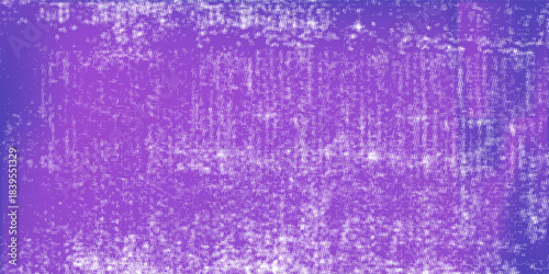 Relaxed African American Man Listening Music In Wireless Airpods Earphones In Neon Light, Smiling Black Guy Wearing Bluetooth Earpods Enjoying Favorite Songs Over Purple Background, Panorama eps 10