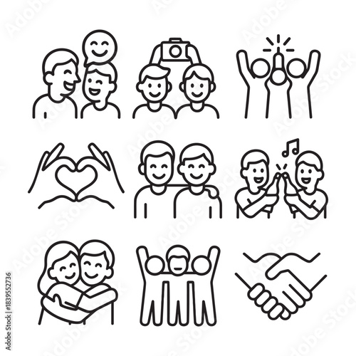 Friends Sharing Laughter and Fun