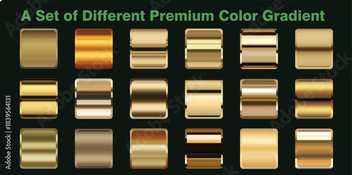 Gold Gradient Bars Vector Pack Luxury Metallic Bronze Rose Gold Copper Chrome Foil Strips AI EPS SVG PNG, Premium Golden Gradient Rectangles Buttons Labels Metallic Shiny Badges Collection, Luxury Gol