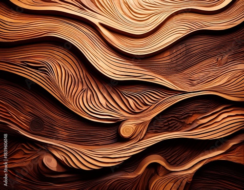 wood carving layers abstract woodcut layer art background