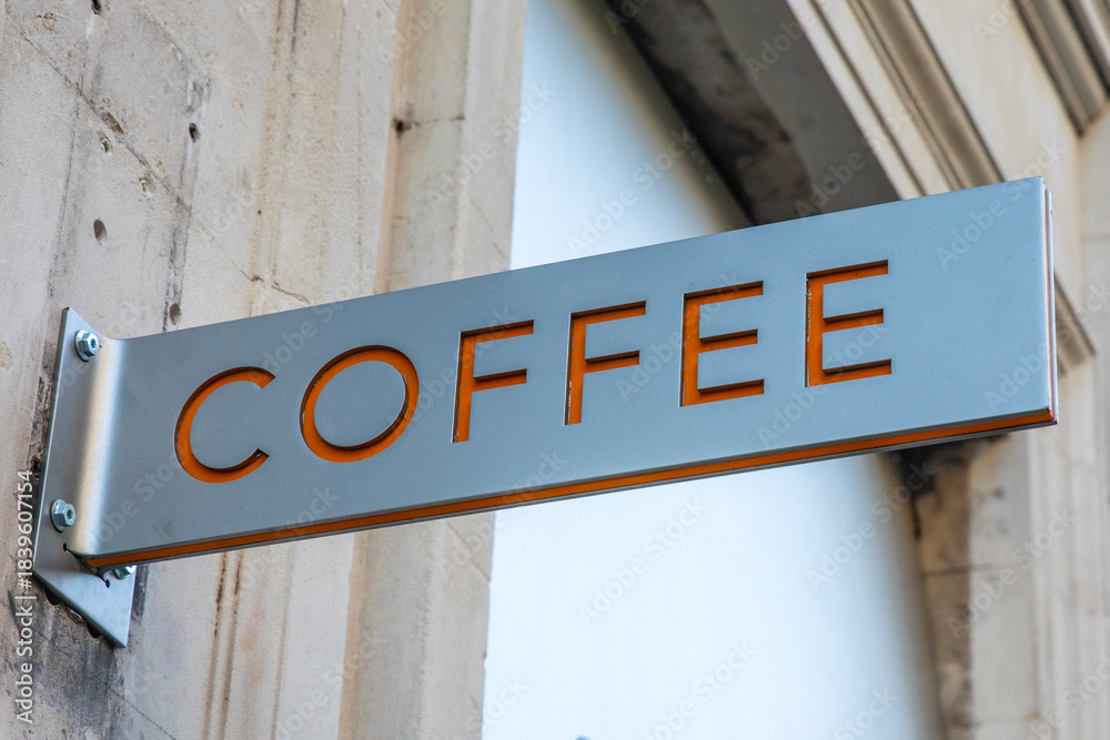 Fototapeta premium Coffee Sign