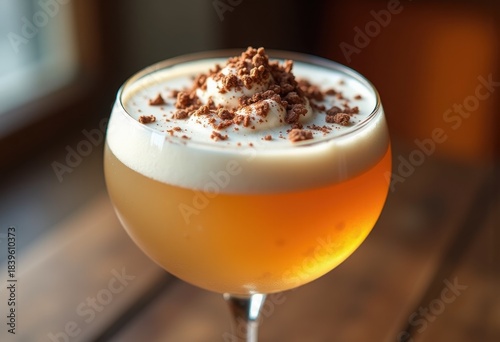 Decadent Creamy Dessert Cocktail Brandy Alexander Indulgence Luxurious Liquid Delight