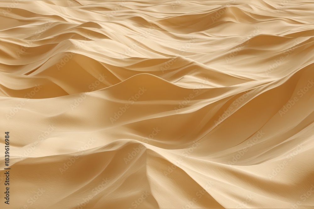 Obraz premium Untamed Landscapes: Flowing Sand Dunes in a Wild Desert Terrain