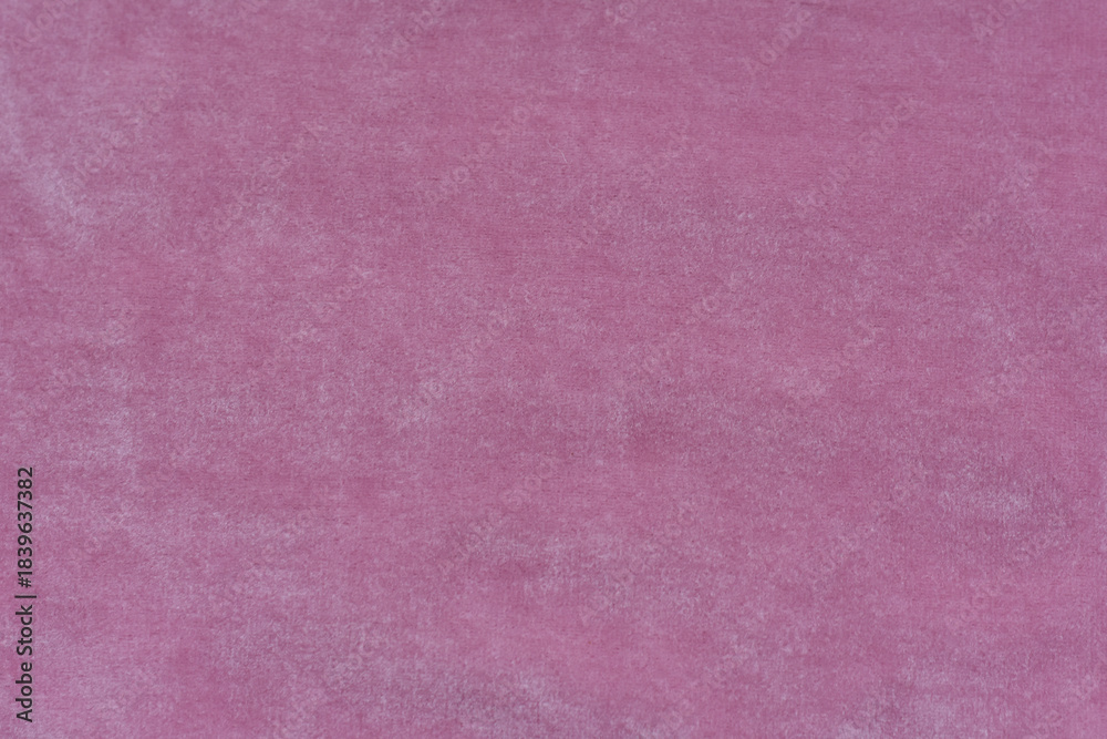 Fototapeta premium Light pink velvet fabric texture. Powdery material background. Love, romantic concept.Sakura fabric background.