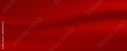 Vector red foil texture background. Abstract gradient bright and shiny light reflection rough texture surface. Vector illustration