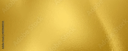 Vector gold foil texture background. Abstract gradient bright and shiny light reflection rough texture surface. Vector illustration for background, backdrop, web, wallpaper, print and design artwork.