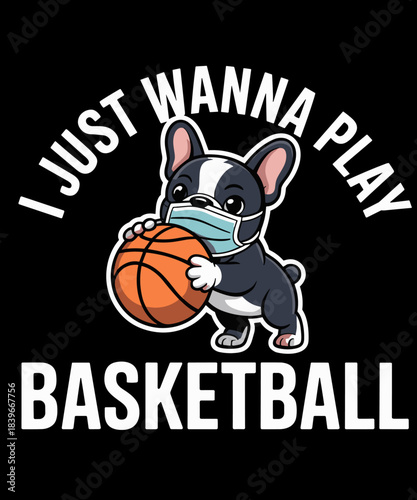 Basketball Face Mask Funny Basketball Quarantine