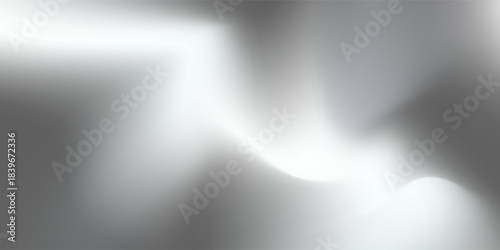 Silver foil background with metal mirror texture. Chrome gradient surface with light gloss. cold; effect; black; sheet; shiny