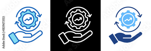 Process Optimization triplestyle icon