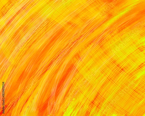 Vibrant hues dominate.  Diagonal strokes create texture.  Warm tones blend.  Abstract design evokes energy.  Suitable for backgrounds or overlays