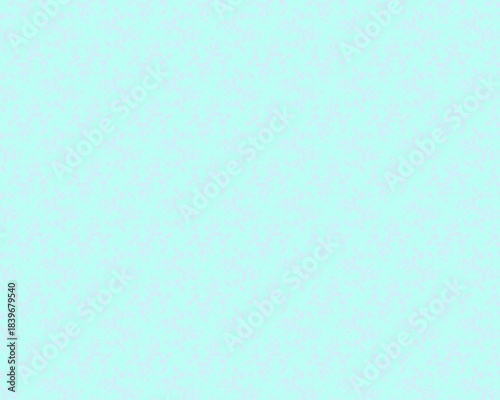 Floral design.  Pale turquoise background.  Delicate pink blossoms.  Repeating motif.  Subtle texture.  Soft aesthetic.  Elegant pattern.  Springtime feel.  Lighthearted style.  Decorative element