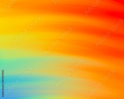 Abstract background.  Vibrant hues.  Warm tones.  Gentle curves.  Smooth gradient.  Soft focus.  Colorful design.  Serene feel.  Artistic impression.  Fluid motion
