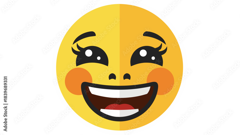 Fototapeta premium happy smiley face