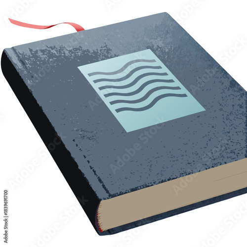 3d rendered illustration of a book