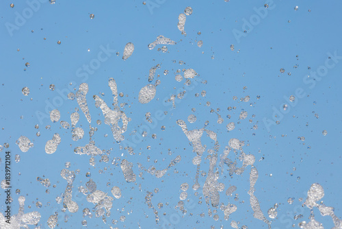 水素材　水しぶき