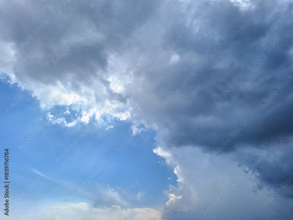 Fototapeta premium Cumulonimbus Storm Front