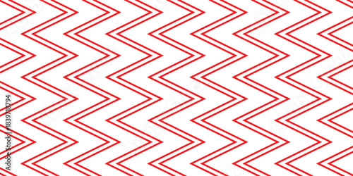 simple red vertical double line zigzag pattern for banner poster background.