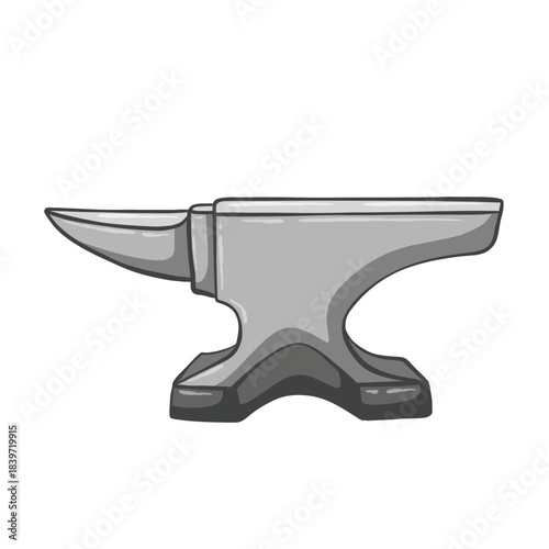 Anvil isolated on white
