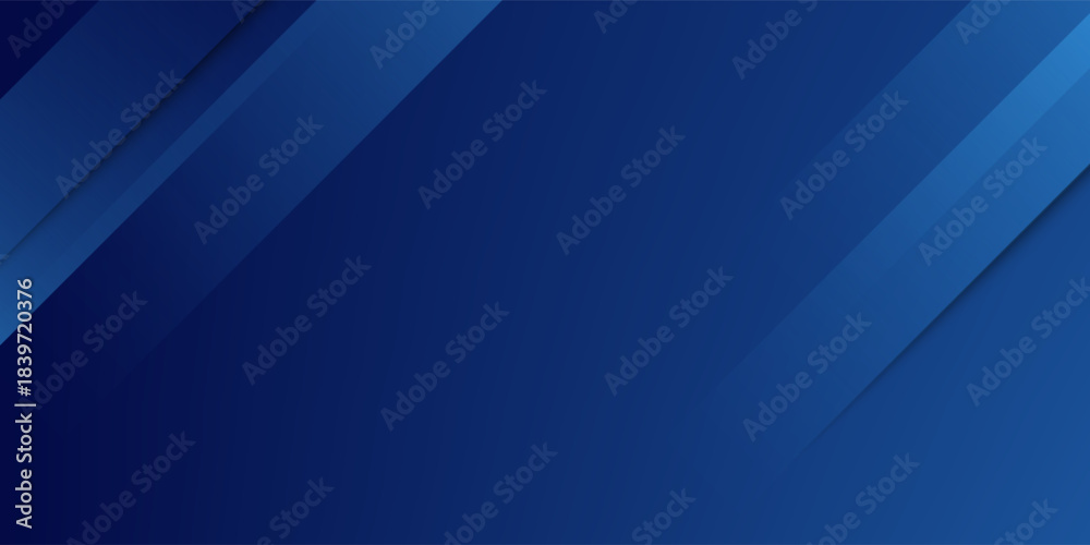 Fototapeta premium Blue abstract geometric background. Suit for business, institution, conference, party, Vector illustration