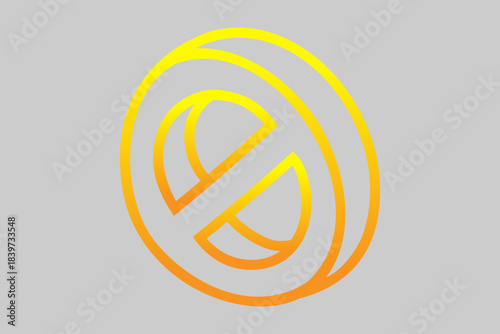 This image is a stylized illustration of a prohibition or stop icon, typically known as a 