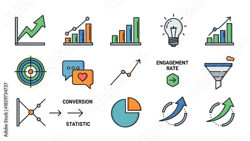Logistics, Delivery, and Shipping Icons Set. Warehouse, Tracking, and Supply Chain Flat Line Vector Collection.