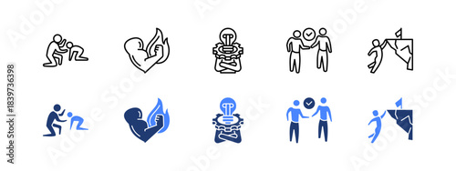 Core Drive with two styles, line and duotone icon.