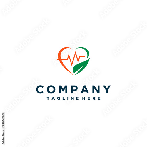 health logo design template