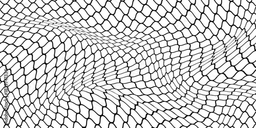 Mesh texture for fishing nets. Grunge pattern for sportswear or soccer goal, volleyball net, basketball hoop, hockey, athletics. Mesh background modern