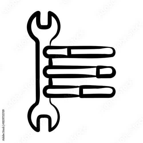 Machine Status Icon - Handdrawn