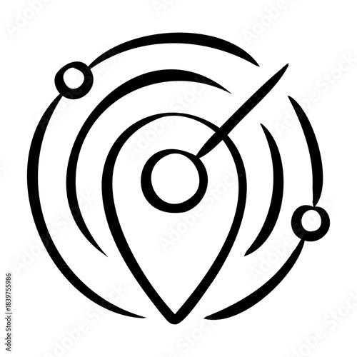 Tracking Icon - Handdrawn