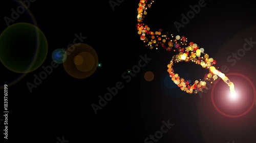 4K Christmas Transitions of Glitter Light trail Sparkling star dust trail spiral particle effect animation. holiday event transition, revealer, logo title decoration. festival Christmas, Diwali, Ramad