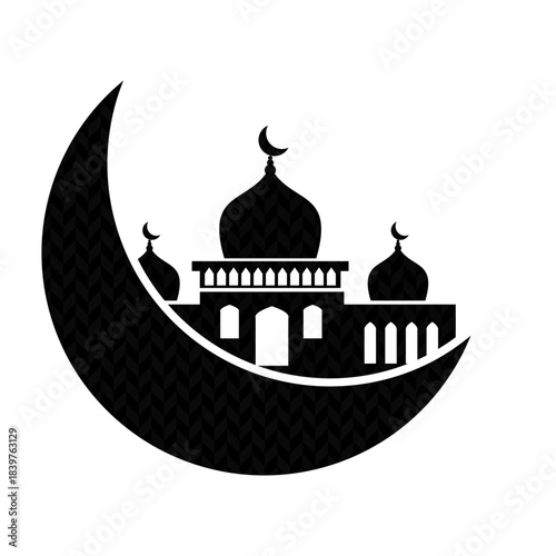 vector illustration of mosque