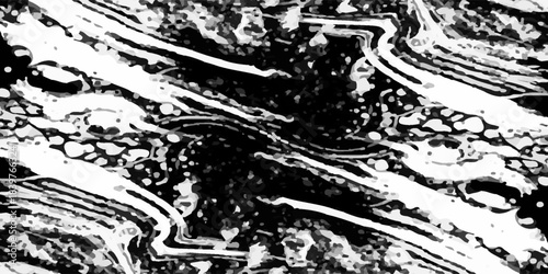 Grunge soap texture with foam and water. Wash background with bubble pattern and clean soapy liquid. Sponge smear overlay. Abstract vector design.