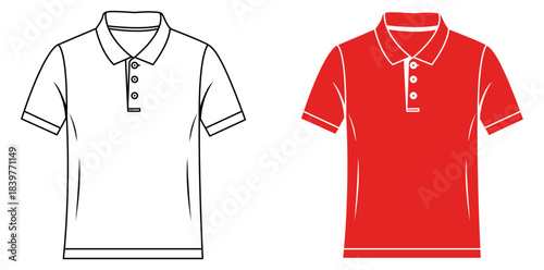 Polo Shirt A sleek and modern polo shirt, offering timeless appeal and versatility. Features a classic collar, button closure, and short sleeves, suitable for casual or smart-casual occasions. 