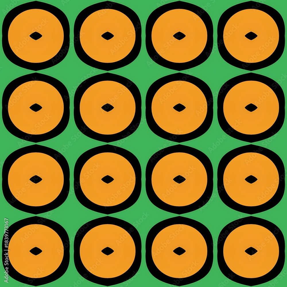 Fototapeta premium Colorful, seamless pattern of many round sewing buttons