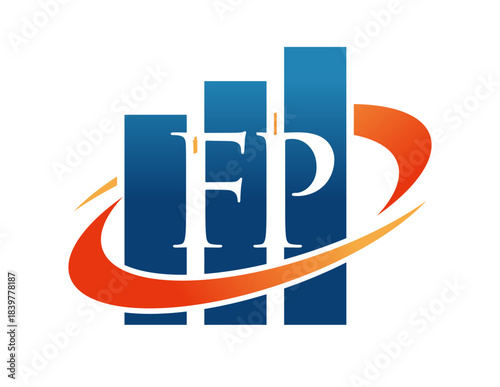 FINANCIAL PARTNERS LOGO,FINANCIAL PARTNERS IMAGE LOGO,fp icon logo,fp image logo,fp monogram logo,fp symbol logo