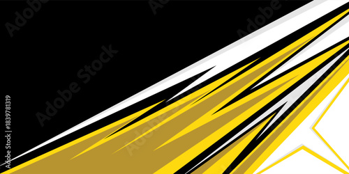 Car pattern graphic vector with exclusive colors. Abstract grunge background design for vehicle vinyl wrap and sports car, racing car, modern.