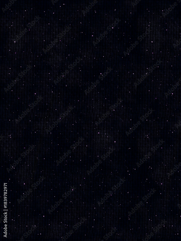 Obraz premium Minimal dark abstract texture with small light particles creating a calm cosmic atmosphere