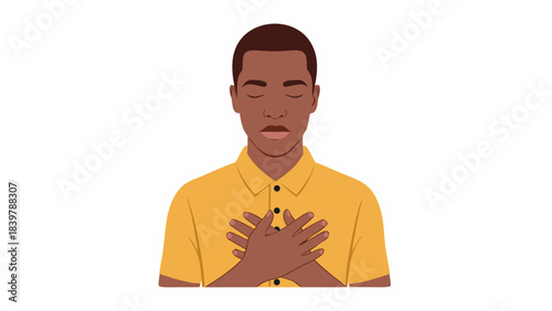 man in a shirt with arms crossed