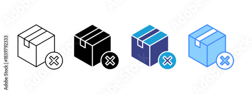 Obsolete icon set multiple style collection