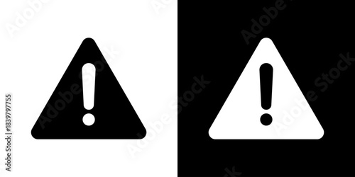 Alert Icon Vector Illustration. Flat Style Design Created For Creative Flexibility In Light And Dark Versions. 