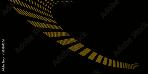 Gold flow wave liquid.Abstract gold color wave background.