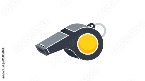 Isolated Sports Whistle Referee Equipment for Fair Play and Officials