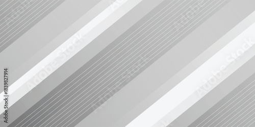 Diagonal grey gradient lines background. eps 10