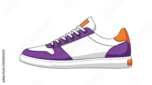 sport shoes isolated on white