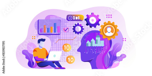 Artificial intelligence data analysis and the human mind working together