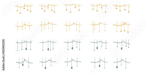 Islamic Star and Crescent Decoration